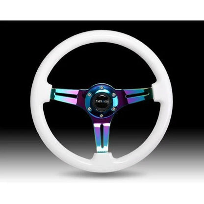 NRG Classic Wood Grain Steering Wheel - 350mm (ST-015)