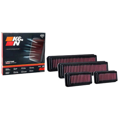 K&N 33-3160 High Flow Performance Air Filters for 2020-23 BMW X3 M / 20-23 X4 M