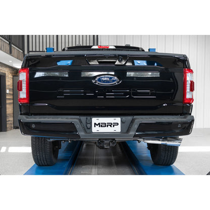 MBRP 3in Aluminized Steel Single Side Catback | Ford F-150 21-24 2.7L/3.5L/5.0L (S5211AL)