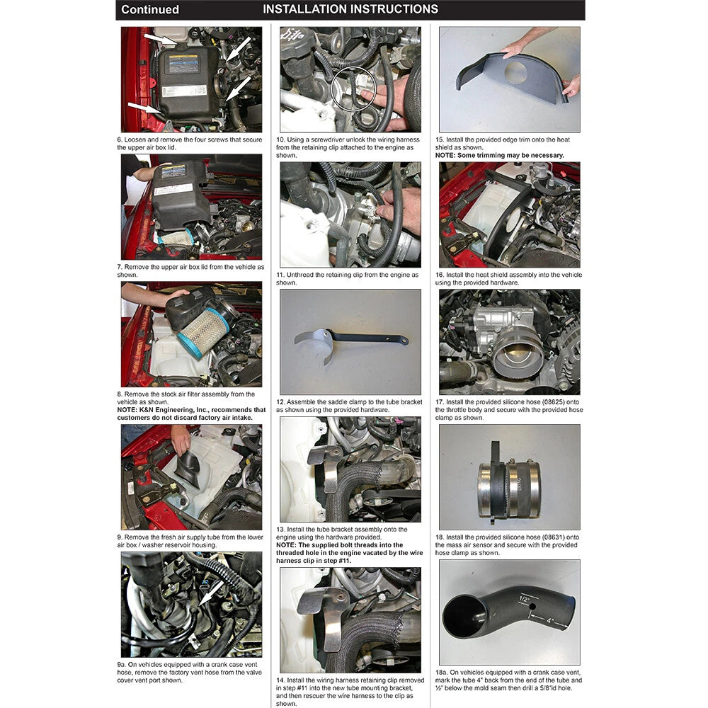 K&N Performance Intake Kit | Chevrolet Trailblazer / GMC Envoy (03-04) (57-3048)