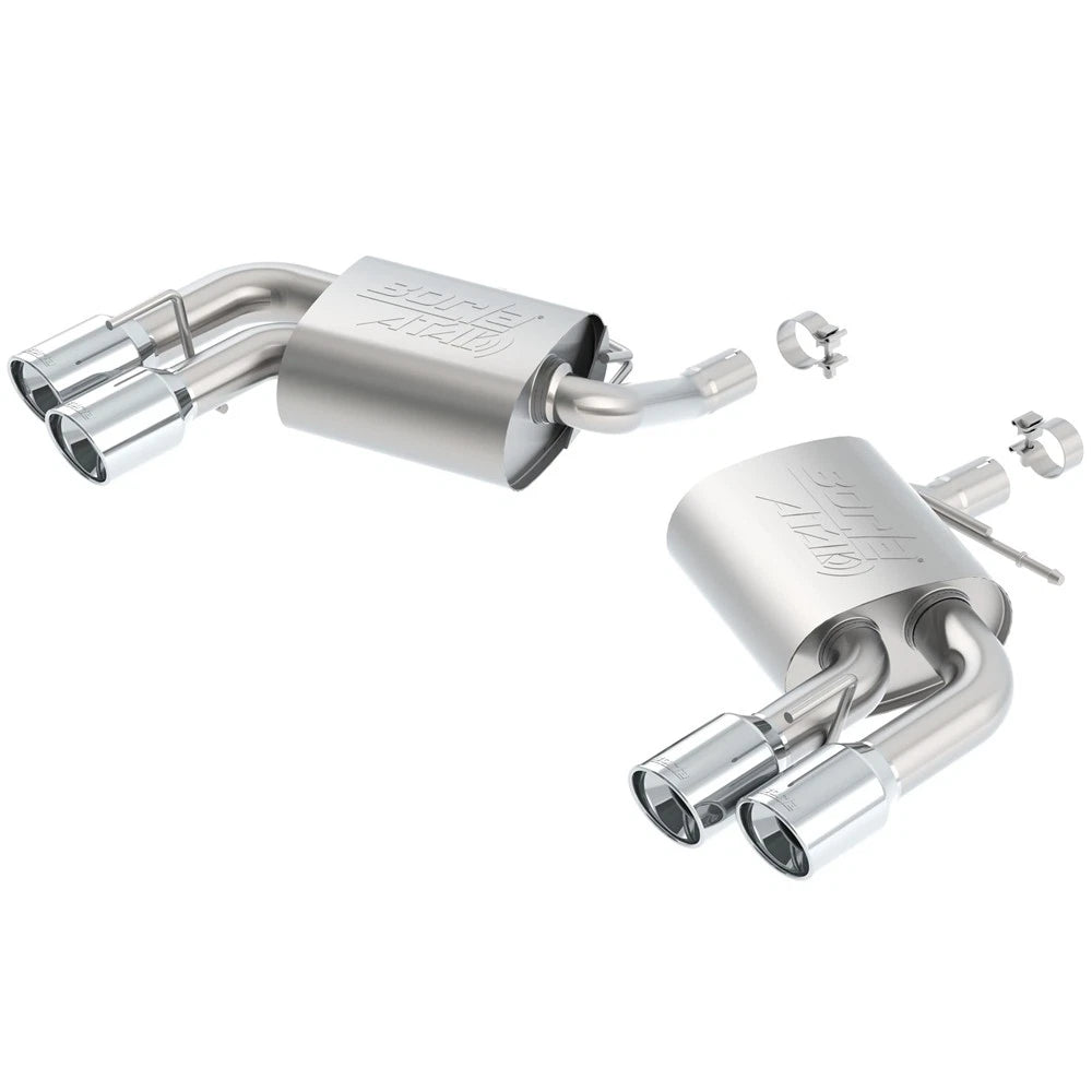 Borla Axle-Back Exhaust System - ATAK | 2016-2021 Chevrolet Camaro 3.6L (11927)