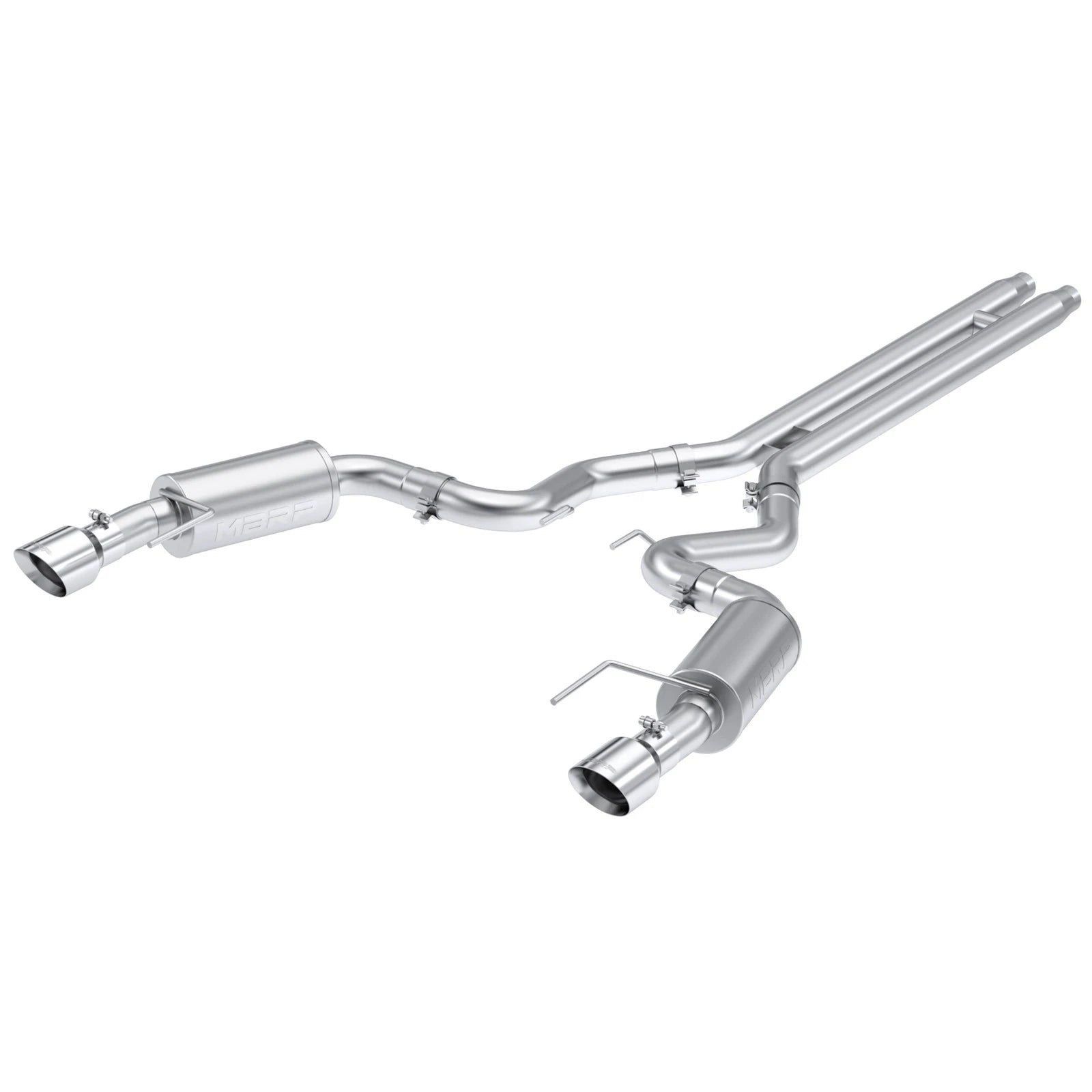 MBRP Stainless Steel 3" Cat-Back - Dual Exit | 2024+ Mustang GT (S7251)