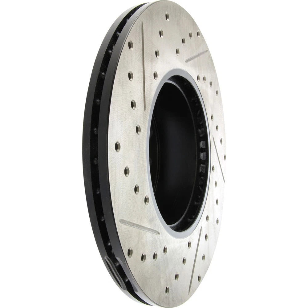 StopTech 127.34108L Front Left Drilled Brake Rotor for 2014-18 328d / 07-16 328i