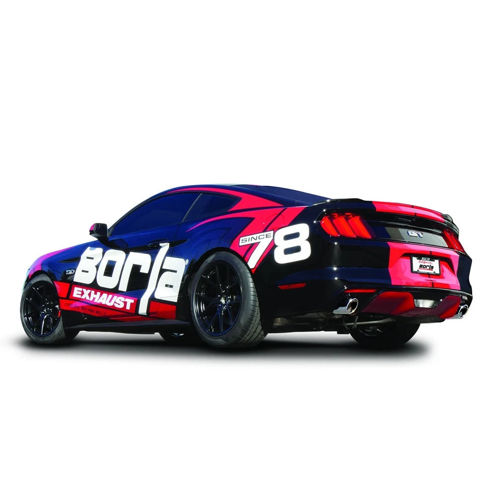 Borla Cat-Back Exhaust System - ATAK | 2015-2017 Ford Mustang 5.0L (140591)