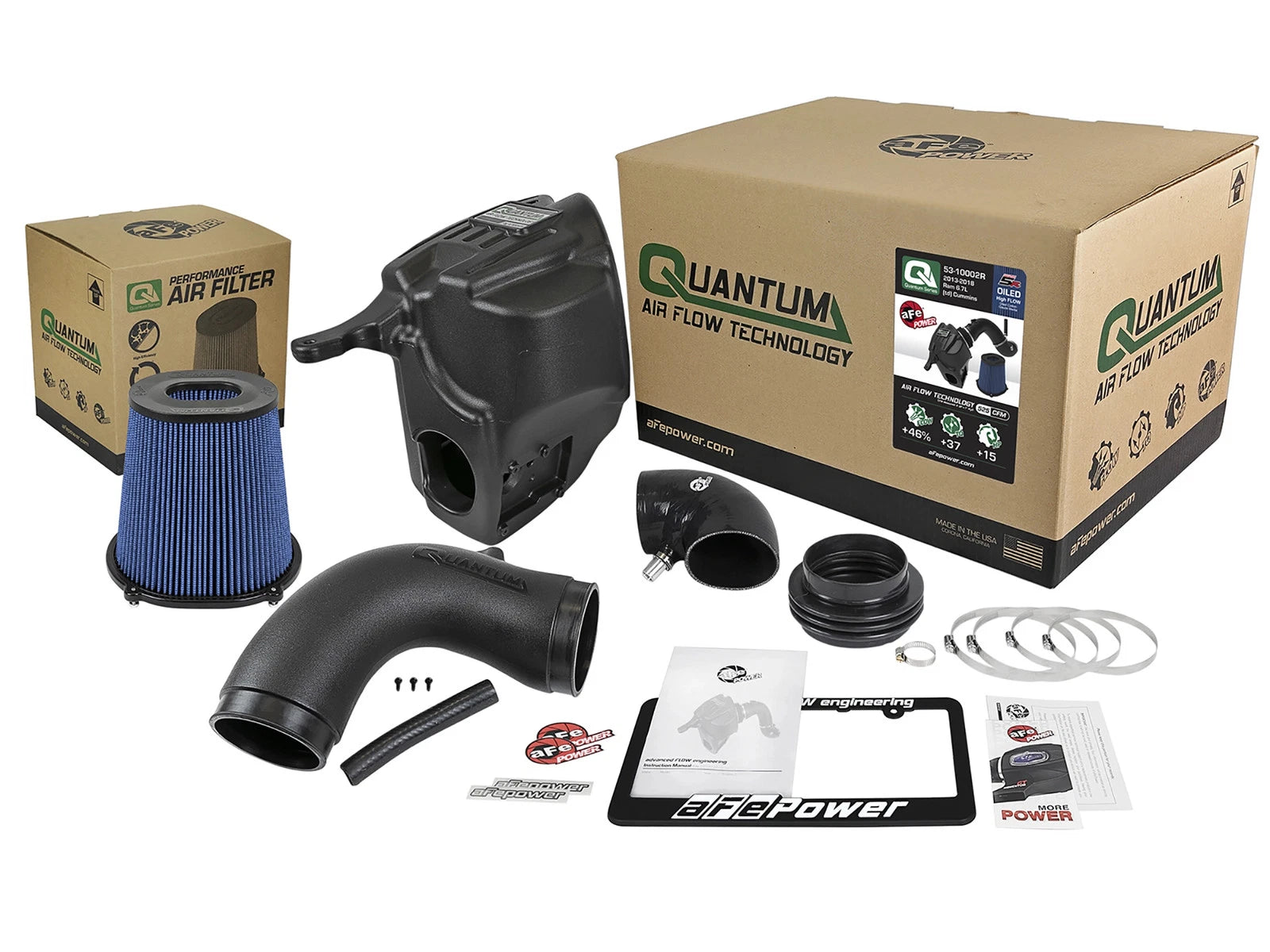 aFe Quantum Pro 5R Cold Air Intake | Dodge Cummins L6 6.7L (13-18) (53-10002R)