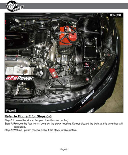 aFe Momentum GT Pro 5R Cold Air Intake | Honda Civic Type R L4-2.0L (17) (TM-1025B-R)