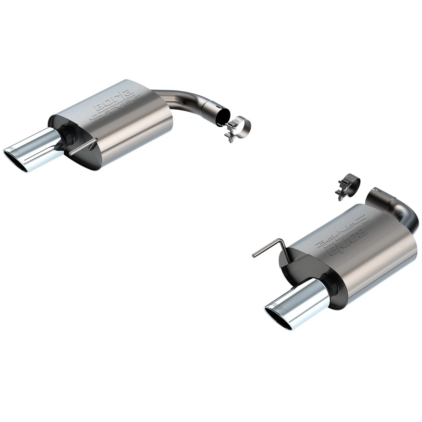 Borla 2.5in S-Type Axle-Back Exhaust | Ford Mustang GT 5.0 (20-26) w/o Active Exhaust (11983)
