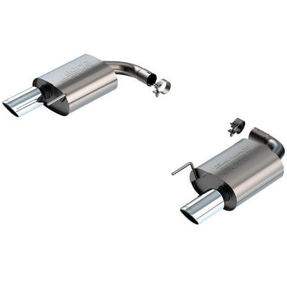 Borla 2.5in S-Type Axle-Back Exhaust | Ford Mustang GT 5.0 (20-26) w/o Active Exhaust (11983)