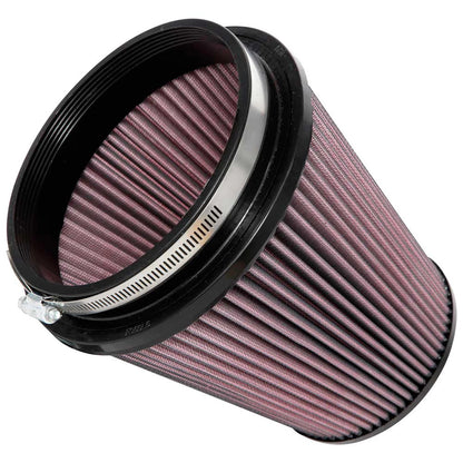 K&N RU-1041 Universal Round Tapered Performance Washable Air Filter for Intake