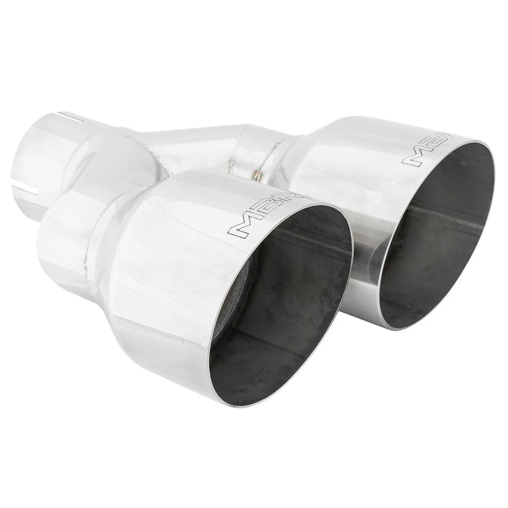 MBRP Single Wall Angle Cut Dual 4-Inch Outlet | Universal (T5183)