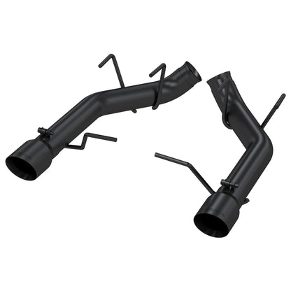 MBRP 3in Dual Split Rear Exit Axle-Back Muffler Delete | Ford Mustang GT (11-14) (S7203BLK)
