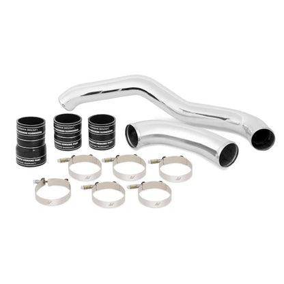 Mishimoto 08-10 Ford 6.4L Powerstroke Hot-Side Intercooler Pipe and Boot Kit | Ford F-250/F-350 Super Duty (99-16) (MMICP-F2D-08HBK)