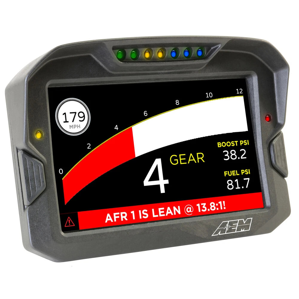 AEM CD-7LG Carbon Logging Display w/ GPS (30-5703)
