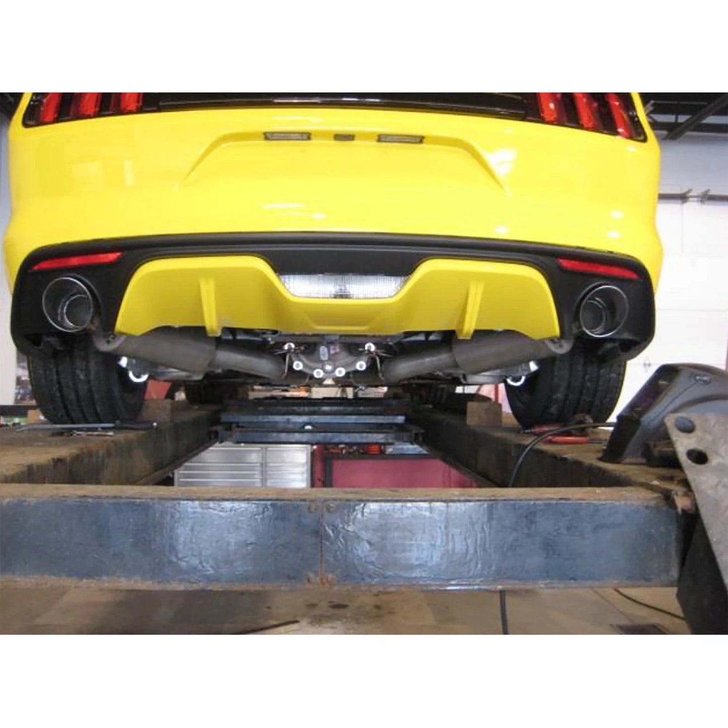 MBRP 3" Cat-Back Dual Split Rear Race Version 4.5" Tips T409 | 2015-2017 Ford Mustang GT (S7278409)
