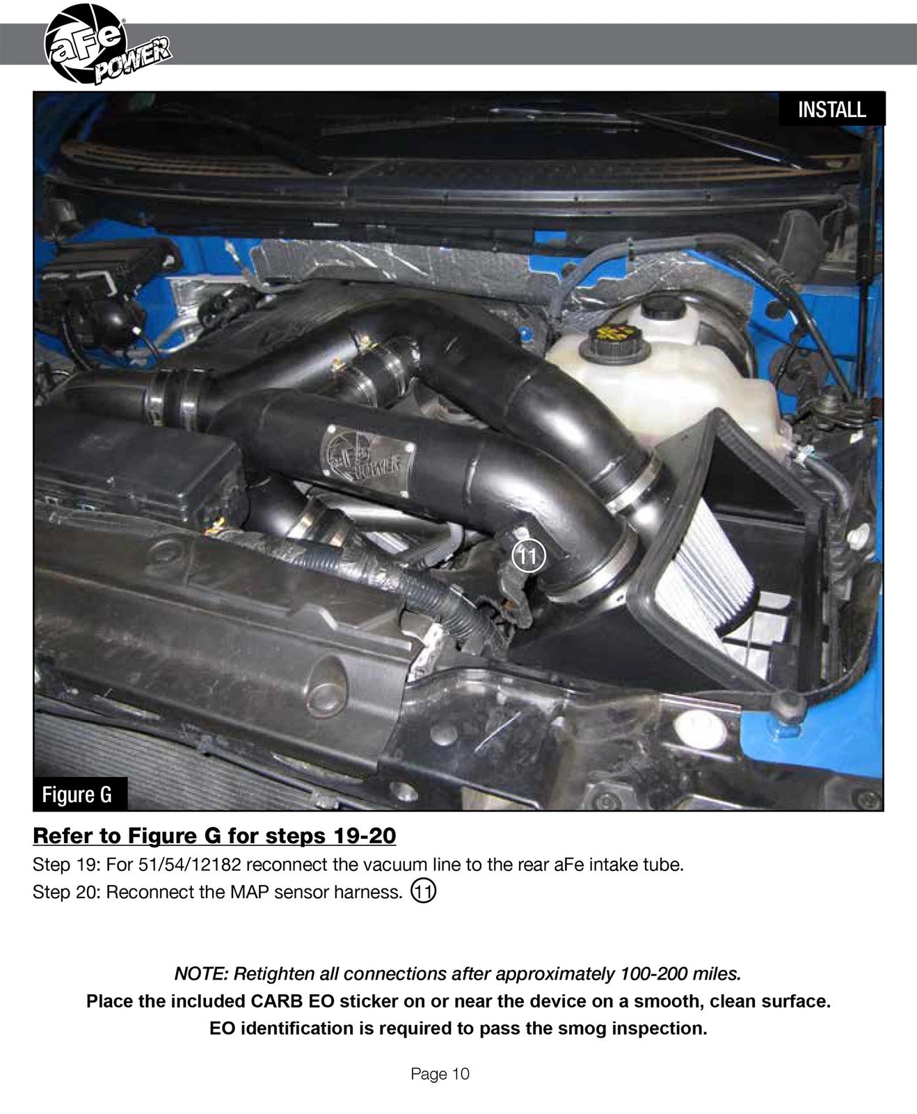 aFe Perf Stage-2 Cold Air Intake | Ford F-150 V6 3.5L EcoBoost 11 (54-12182) (SPF5412182)