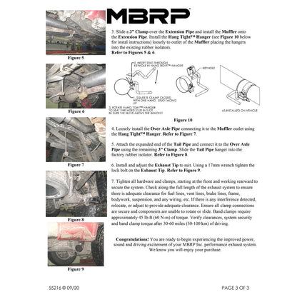 MBRP 3in Aluminum Cat-Back Single Side Exhaust | Ford F-250/350 08-12 (S5216AL)