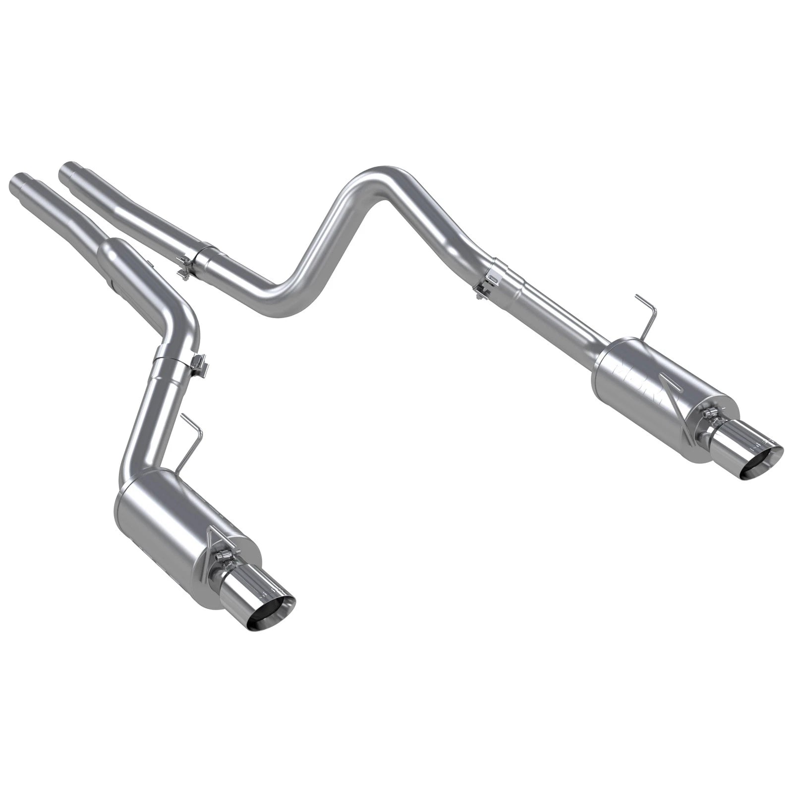MBRP 4in D&S Rear Exit Street Exhaust | Ford Shelby GT500/GT (05-09) (S7269409)