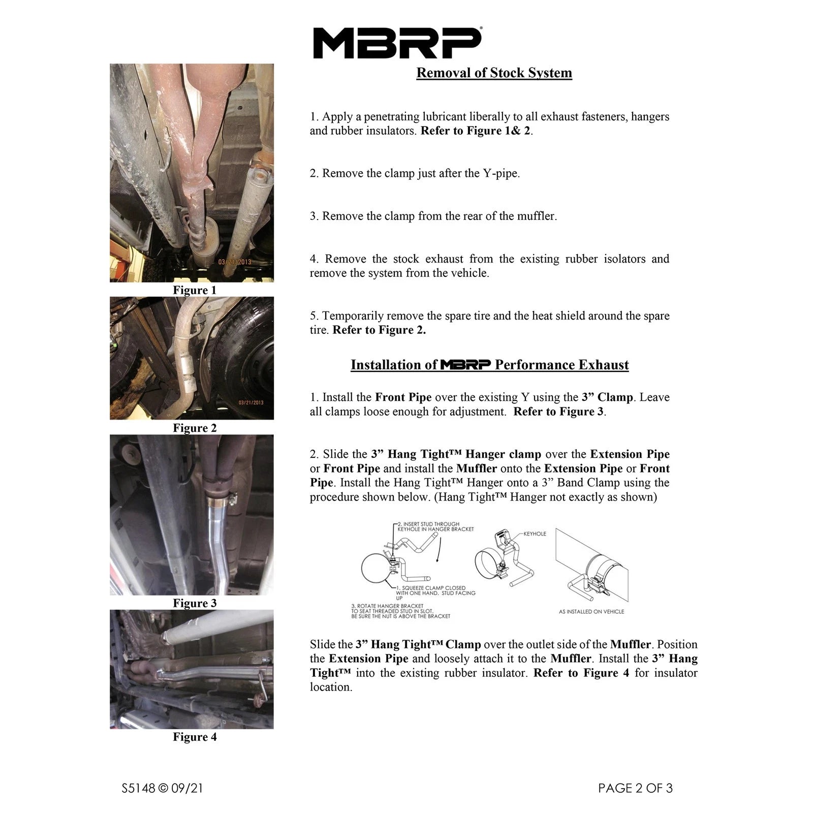MBRP 3in Alum Cat-Back Single Side Exit | Ram 1500/2500/3500 06-13 (S5148AL)