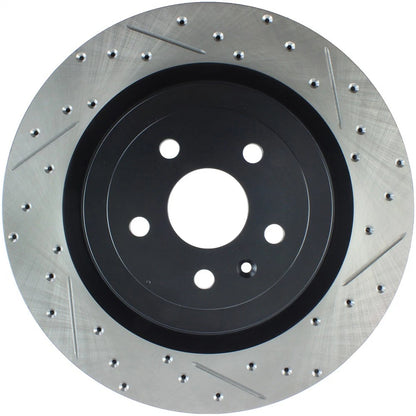 StopTech 127.62119L Rear Left Drilled Brake Rotor for 2009-19 CTS / 10-20 Camaro