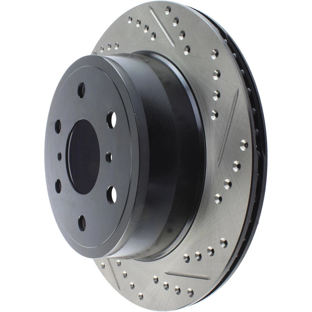 StopTech 127.66065L Rear Left Drilled Disc Brake Rotor for 07-20 Escalade Tahoe