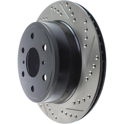 StopTech 127.66065L Rear Left Drilled Disc Brake Rotor for 07-20 Escalade Tahoe