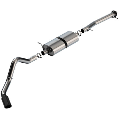 Borla 6.6L T-304 SS Cat-Back S-Type Exhaust | Chevrolet Silverado / GMC Sierra (20-22) (140833BC)