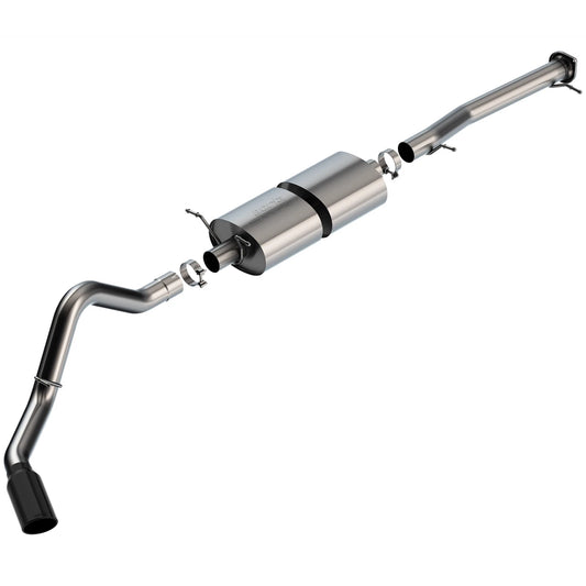 Borla 6.6L T-304 SS Cat-Back S-Type Exhaust | Chevrolet Silverado / GMC Sierra (20-22) (140833BC)