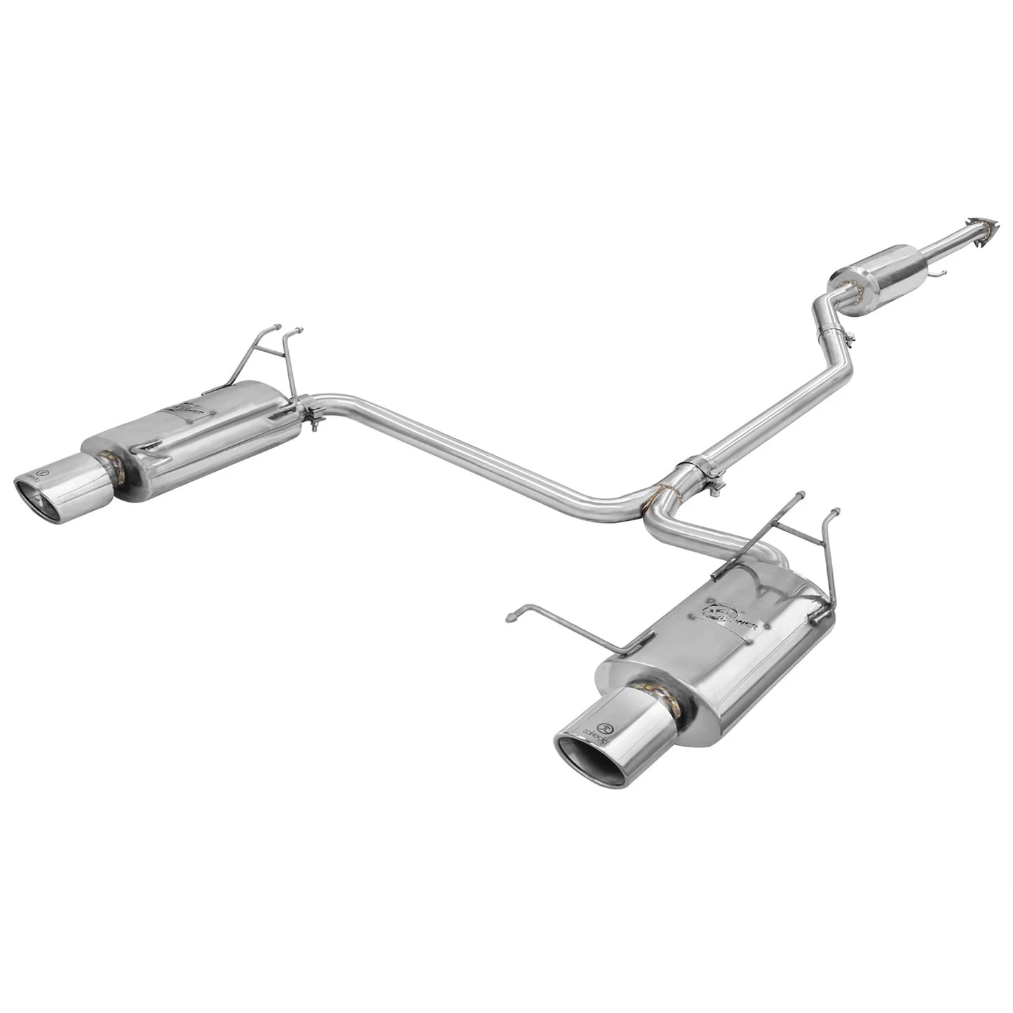 aFe Takeda 2.25in to 2in SS Cat-Back | Honda Accord V6 (08-12) (49-36612)