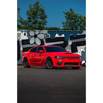 MBRP 3in Dual Rear Exit Aluminized Catback Exhaust | Dodge Charger 5.7L (17-21) (S7117AL)