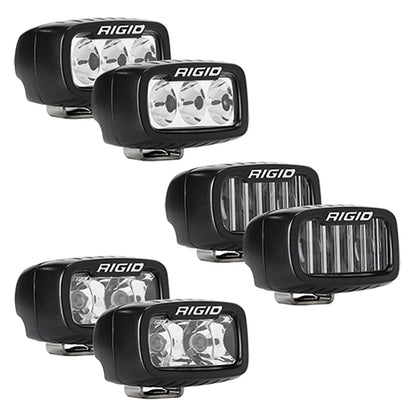 Rigid 46731 SR-M Series SAE Spot Drive White Fog LED Lights Kit for 21-24 Bronco