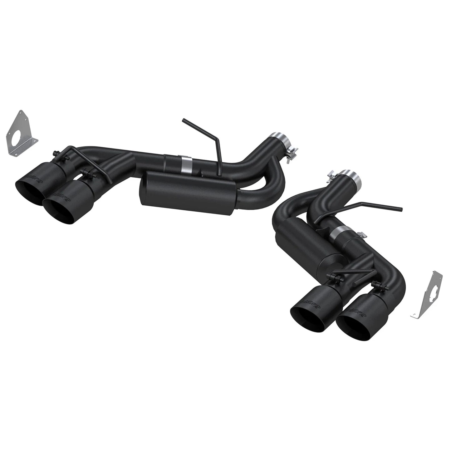 MBRP 3in Black Race D&S Axle-Back | Chevy Camaro V8 6.2L (16-19) (S7036BLK)