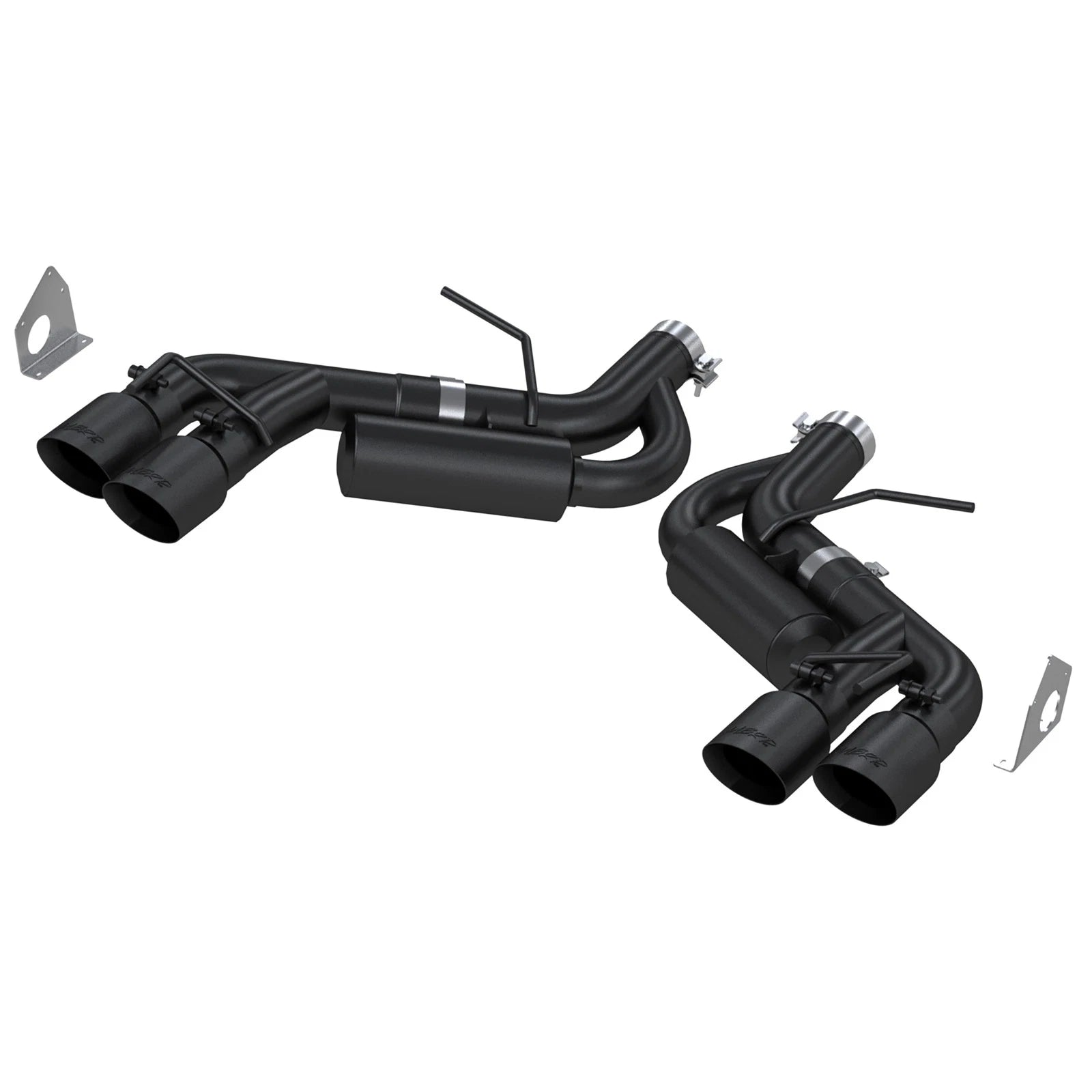 MBRP 3in Black Race D&S Axle-Back | Chevy Camaro V8 6.2L (16-19) (S7036BLK)