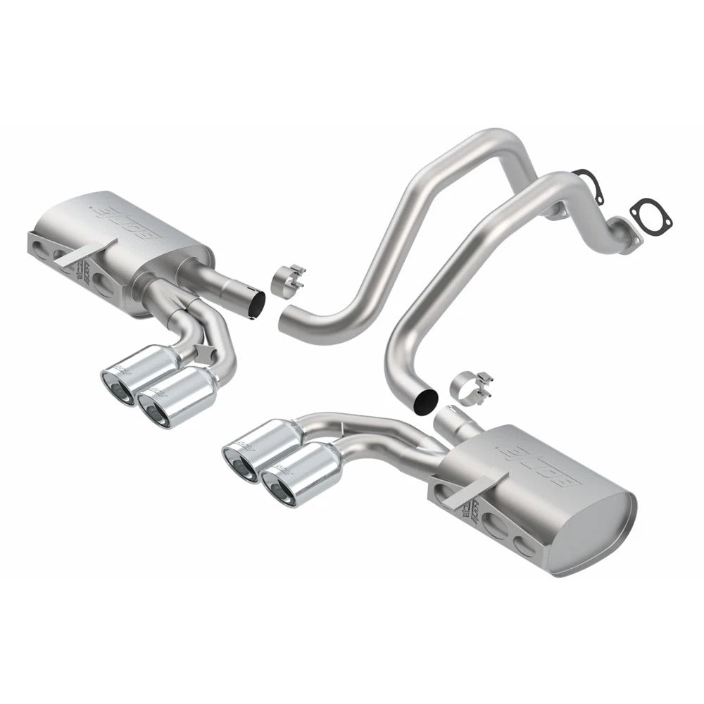 Borla Cat-Back Exhaust System - Touring | 1997-2004 Chevrolet Corvette 5.7L (140426)