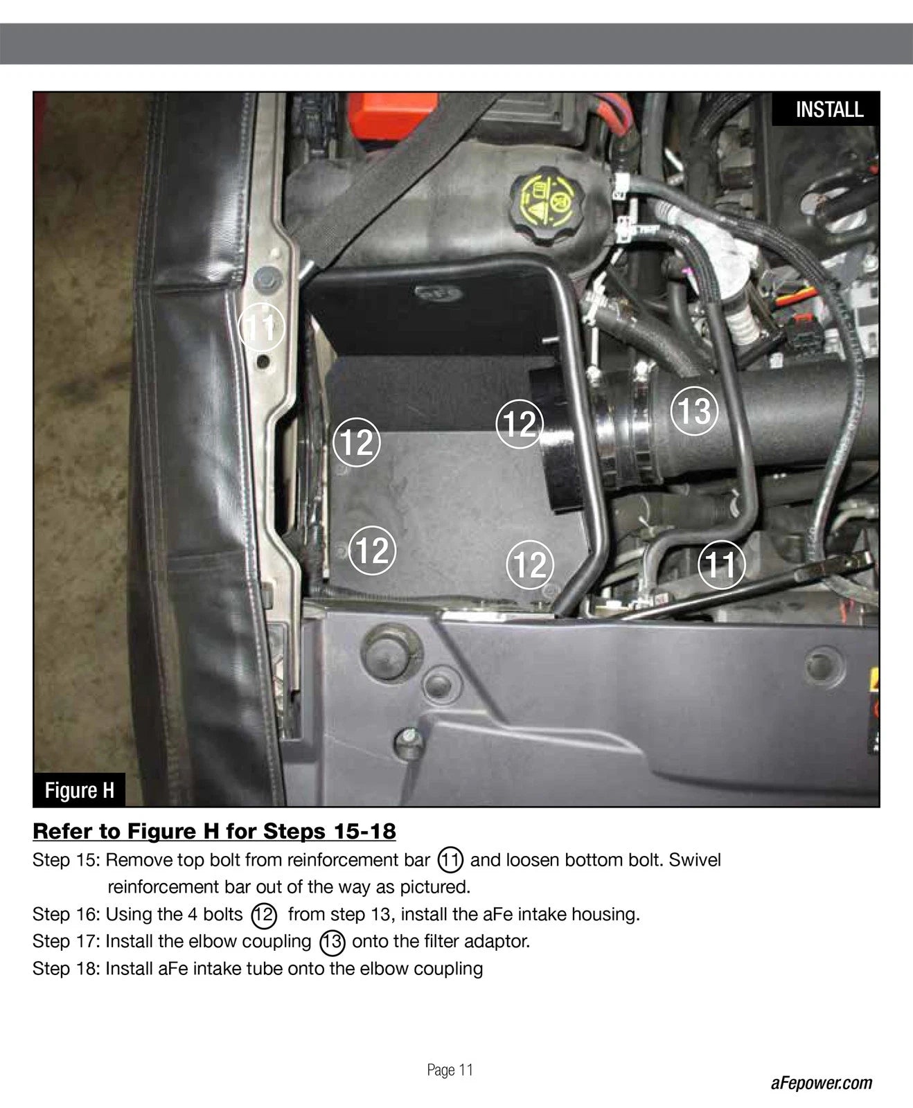 aFe MagnumFORCE Stage-2 CAI w/ Pro 5R & Electric Fan | GM 1500 5.3L/6.2L (14-17) (54-12332)