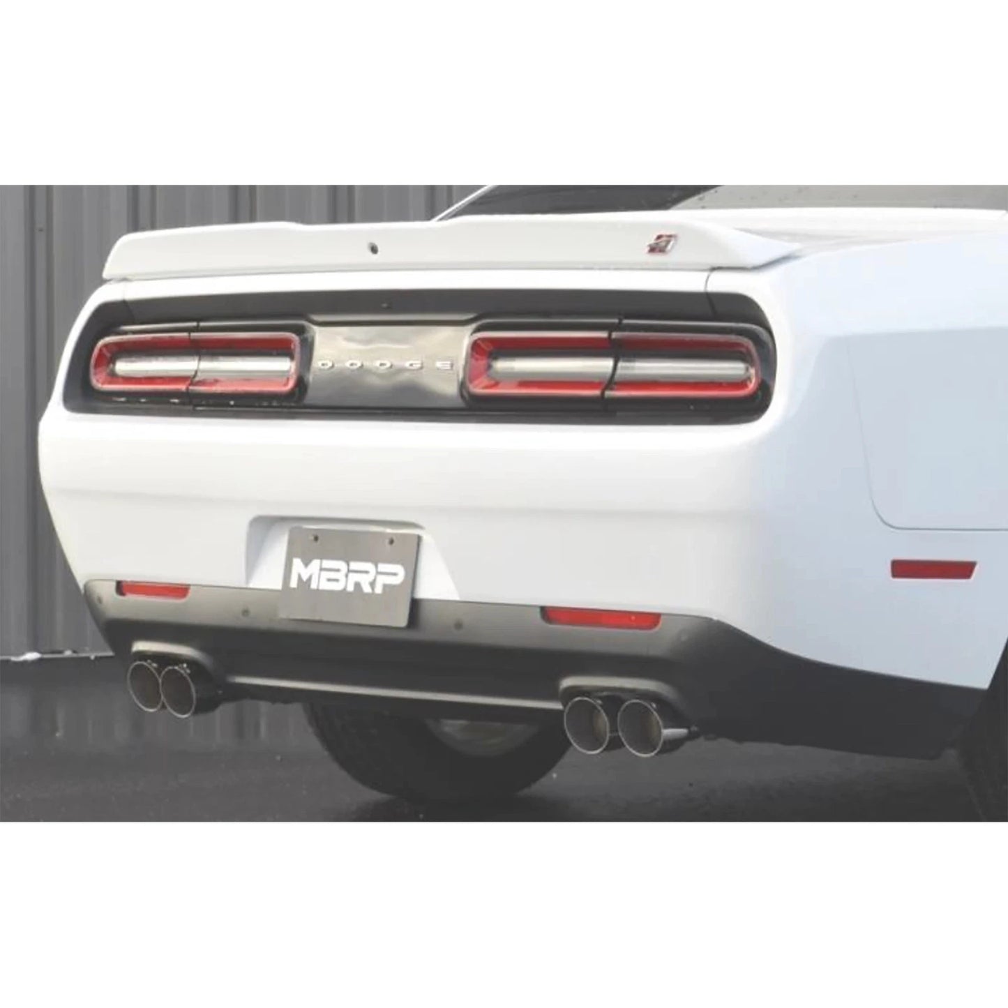 MBRP 2.5in. Aluminized Dual Rear Exit Catback Exhaust | Dodge Challenger 3.6L (15-21) (S7111AL)