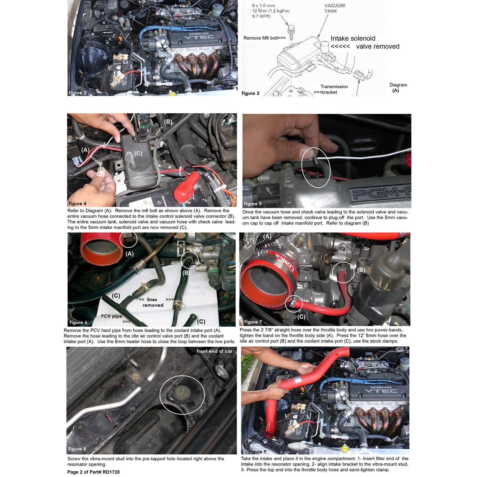 Injen Cold Air Intake System | 1997 - 2001 Honda Prelude (RD1720)