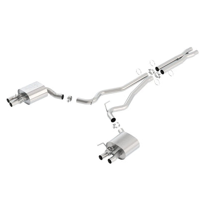 Borla Cat-Back Exhaust System - ATAK | 2015-2020 Ford Mustang 5.2L (140684)