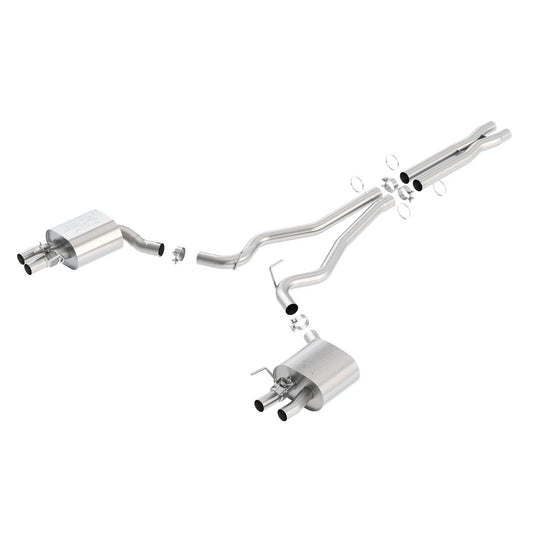 Borla Cat-Back Exhaust System - ATAK | 2015-2020 Ford Mustang 5.2L (140684)
