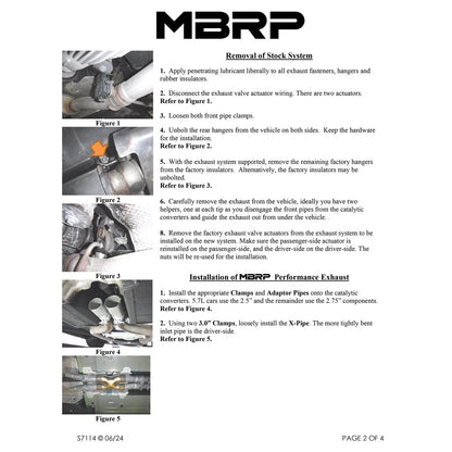 MBRP Perf Series 3in D&S Cat-Back Exhaust w/ CF Tips | Dodge Challenger 16+ (S71143CF)