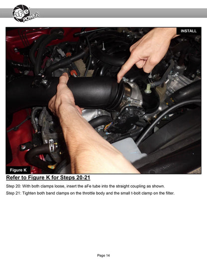 aFe Momentum GT PRO 5R Stage-2 Si Intake System | Toyota Tundra V8 5.7L (07-14) (54-76003)