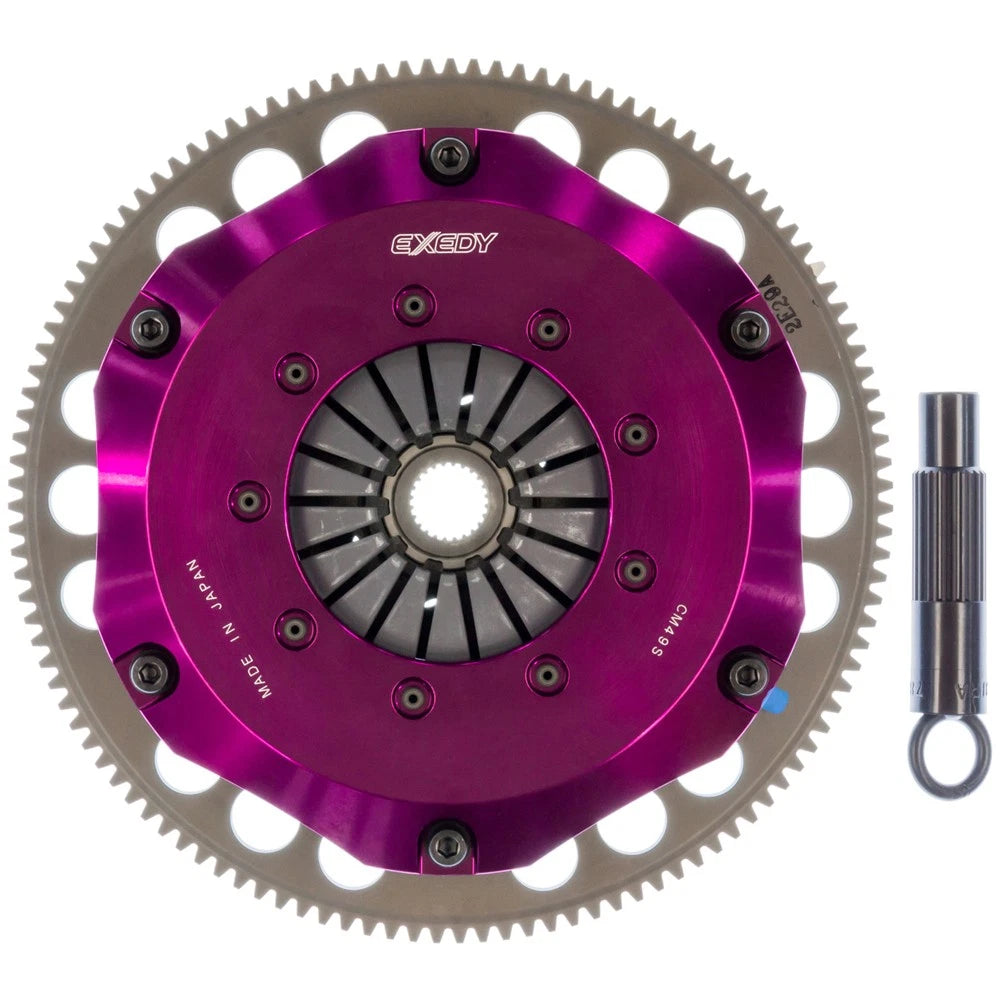 Exedy Hyper Comp-D Twin Series Cerametallic Clutch and Flywheel Kit | 2002-2006 Acura RSX (HM032SBL)