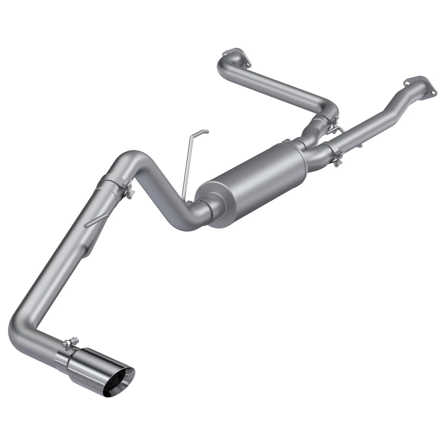 MBRP 3in Tip 3in Cat Back Single Side Exit Street Profile | Nissan Frontier (22-23) (S5407304)
