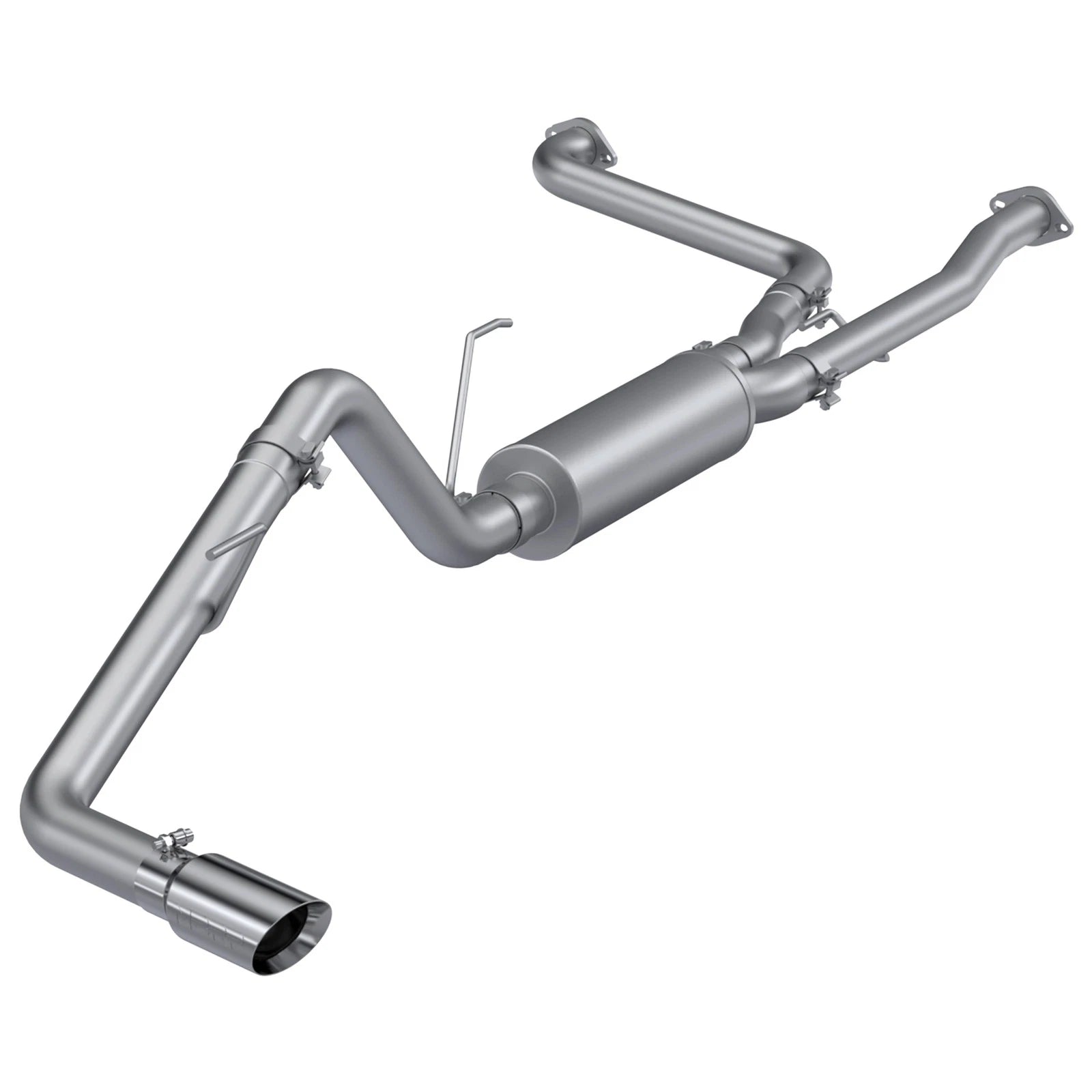 MBRP 3in Tip 3in Cat Back Single Side Exit Street Profile | Nissan Frontier (22-23) (S5407304)