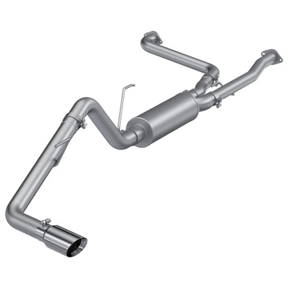 MBRP 3in Tip 3in Cat Back Single Side Exit Street Profile | Nissan Frontier (22-23) (S5407304)
