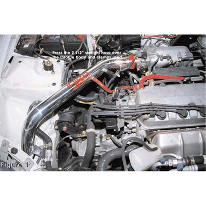 Injen Black Cold Air Intake System | Honda Civic EX/HX/EL (Canada) (96-98) (RD1550BLK)
