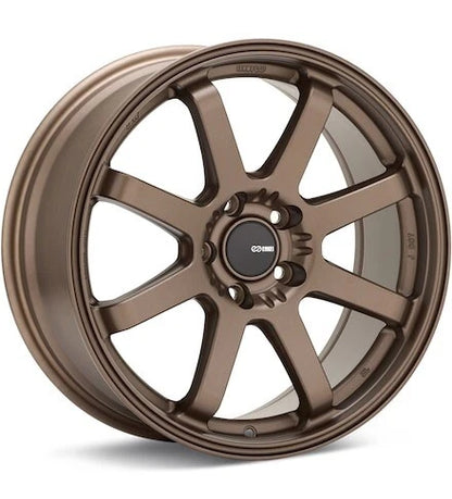 Enkei Vanquish Matte Bronze | 18x8" +45mm | 5x114.3mm Wheel