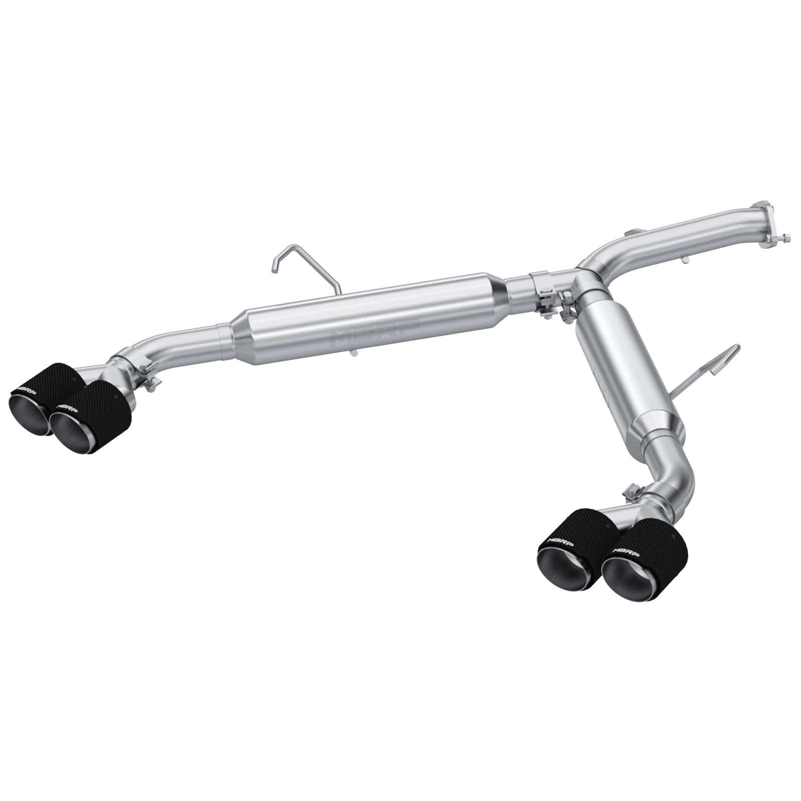 MBRP Axle-Back Dual Split Exhaust | Kia Forte GT 19-26 (2.5in T304 SS) (S47113CF)