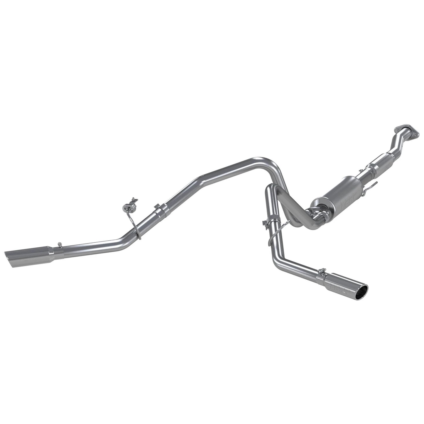 MBRP 3in Aluminized Cat-Back Dual 2.5in Split Side Exit Exhaust | Ford F-150 5.0L V8 (11) (S5232AL)