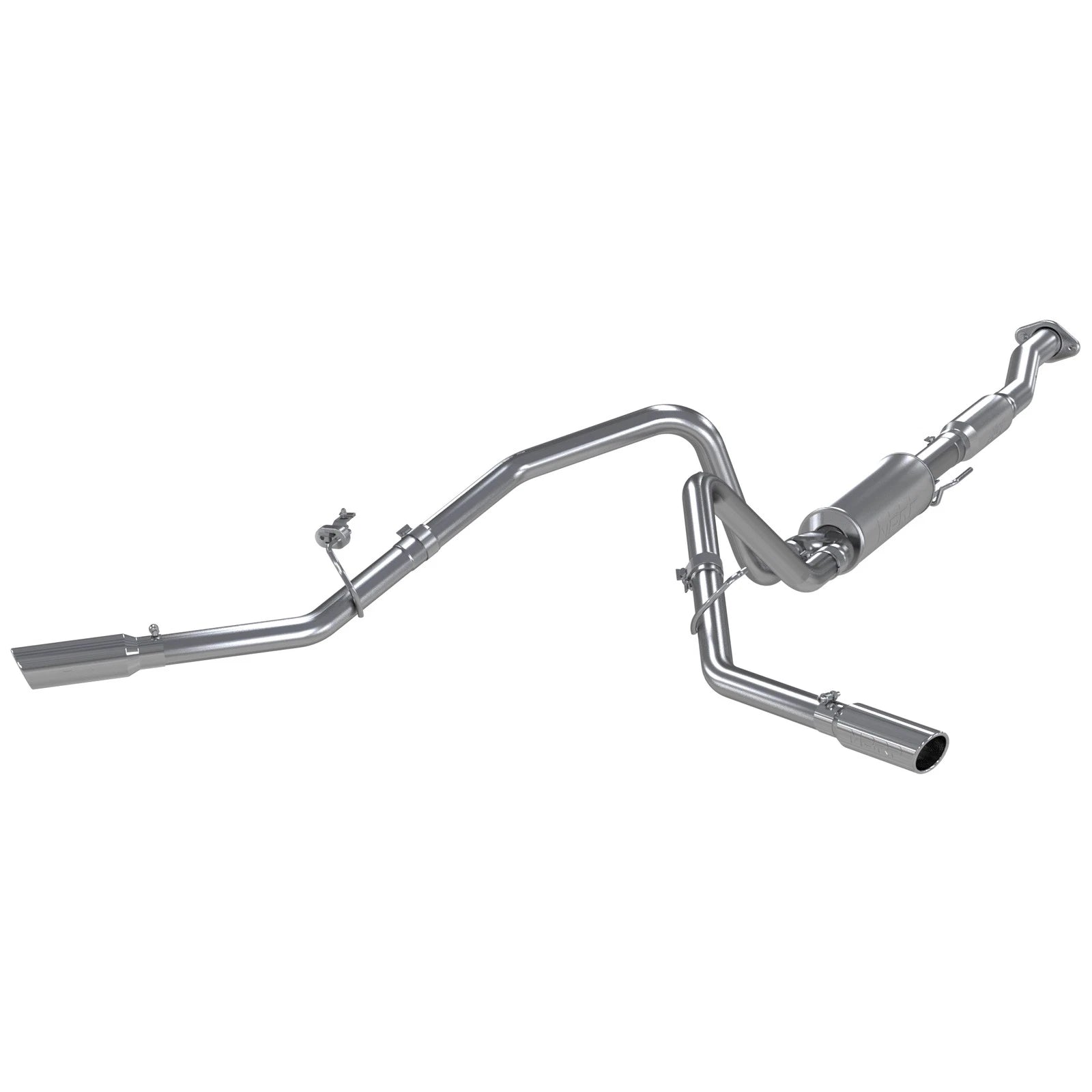 MBRP 3in Aluminized Cat-Back Dual 2.5in Split Side Exit Exhaust | Ford F-150 5.0L V8 (11) (S5232AL)