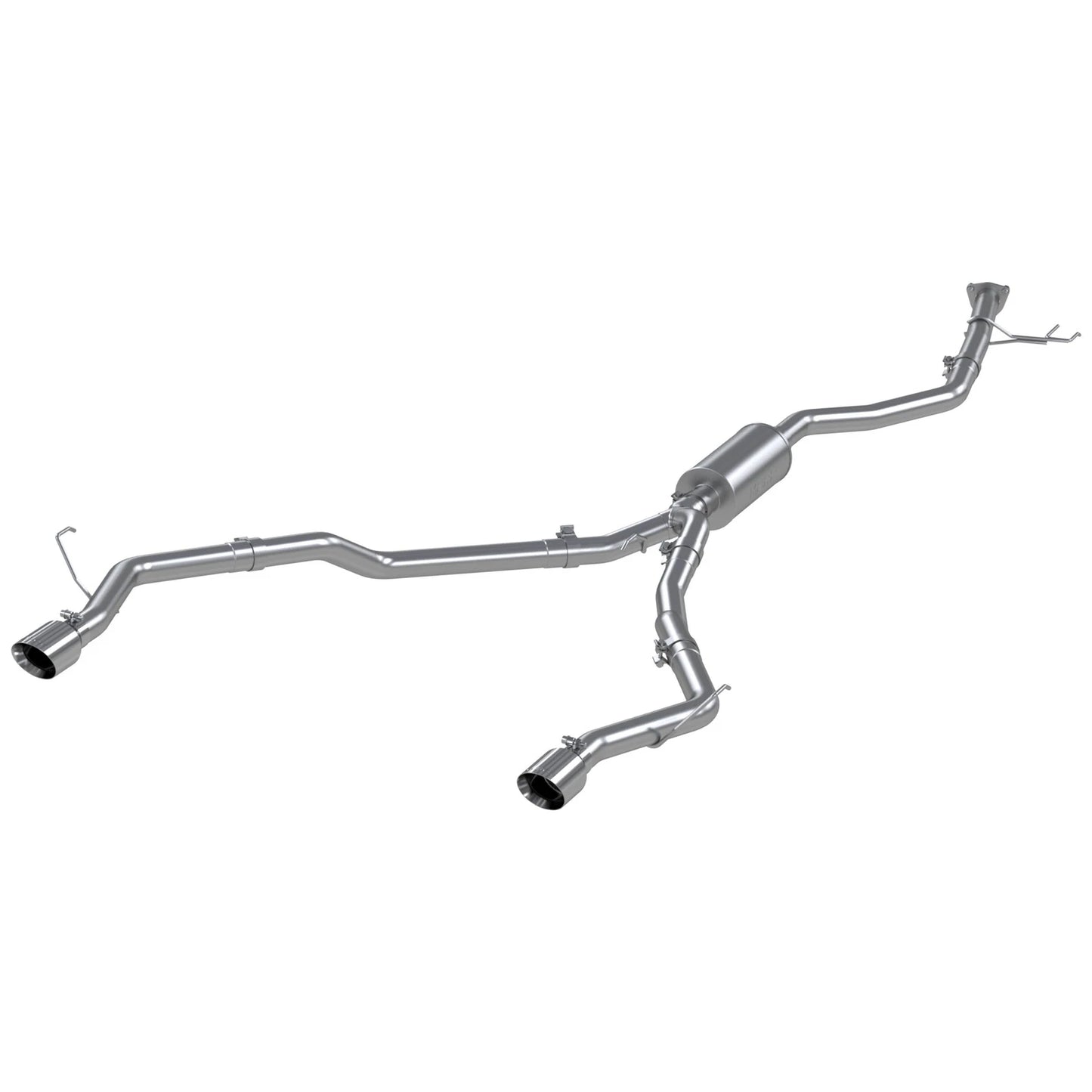 MBRP T304 SS 2.5in Cat-Back Dual Split Rear Exit Exhaust | Honda Ridgeline (21-22) (S5901304)